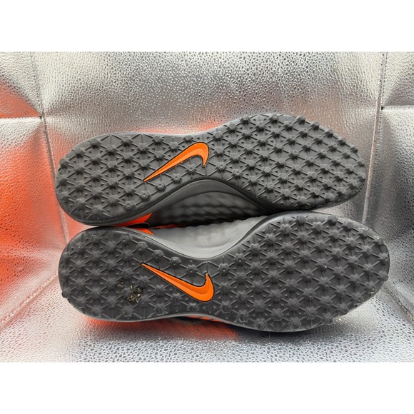 Size 12 Nike Obra X Magista 2 Academy Black Orange Mens‎ Soccer Shoes AH7311-080